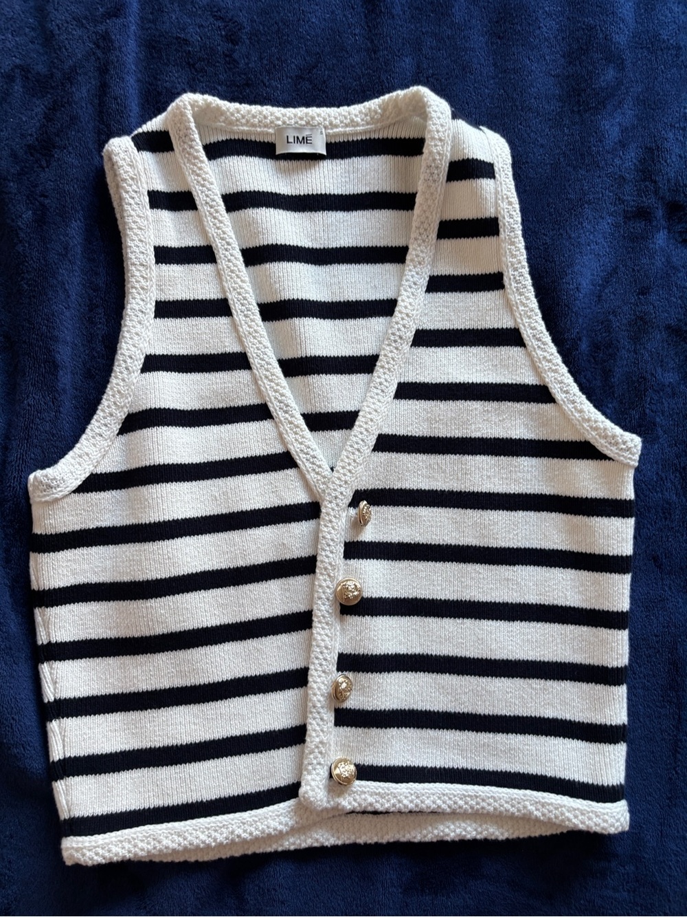 New 90% cotton Knit Vest